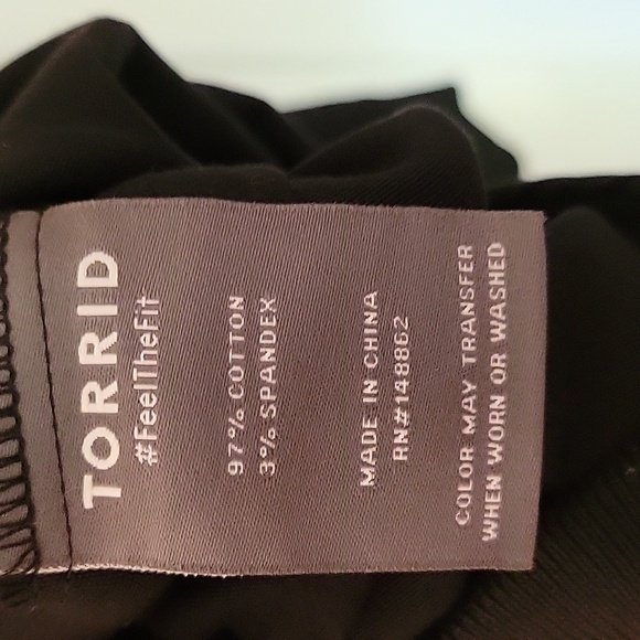 Torrid Black Stretch Twill Bomber Jacket - Picture 8 of 14